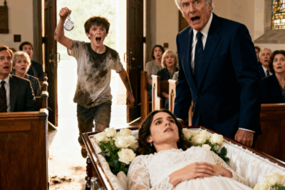 The church sanctuary was wrapped in a cold, suffocating silence as mourners bowed their heads toward the closed casket of **Emily Hartman**, only daughter of American industrial magnate **Charles Hartman**