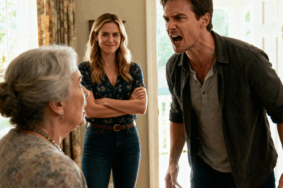 My son shouted at me: “Give my wife your room or get out of here right now!” – So I decided to…