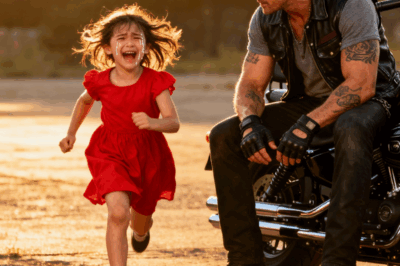 Little Girl Ran To bikers crying ‘He’s Coming!’ – When Bikers Heard the Reason, They Stormed Out