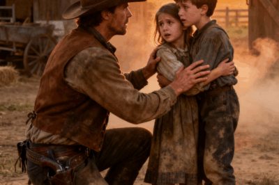 “Can We Sleep in Your Barn?” The Girl Asked — The Rancher Opened His Home… And His Heart