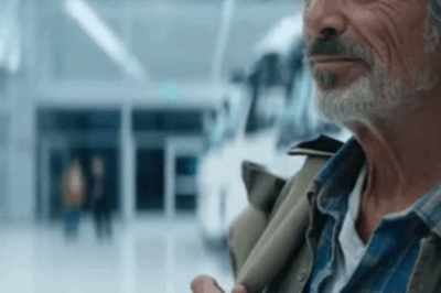 I’m going to take five Mercedes trucks, said the ragged man