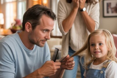 “Elena, come for a second,” whispered my trembling husband. What he discovered in our 8-year-old daughter’s head broke our souls.