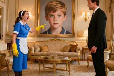 “BOSS, THAT BOY LIVED WITH ME IN THE ORPHANAGE!” SHOUTED THE EMPLOYEE UPON SEEING THE PORTRAIT IN THE MANSION