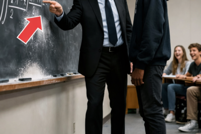 Prof Doesn’t Know Black Student Is a Math Prodigy — Sets an “Impossible” Equation to Mock Him, Regrets It