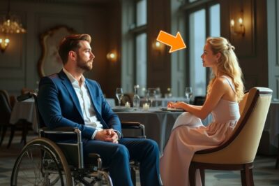 The millionaire pretended to be disabled on a blind date, and what she did left him in shock