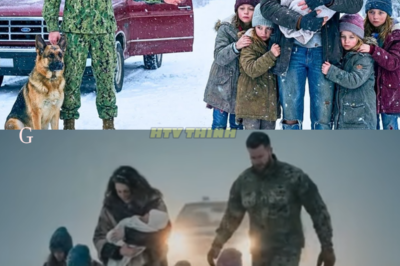 “Come With Me…” the Ex-Navy SEAL Said — After Seeing the Widow and Her Kids Alone in the Blizzard
