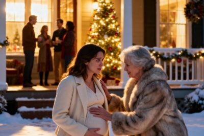 On Christmas Day, I showed up unannounced at my son-in-law’s house—and found my daughter shivering in the snow