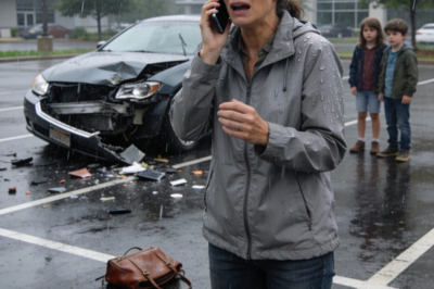 After my car crash, I begged my family to pick up my kids… hours later, they were at the spa. Weeks later, my mom called asking for $3,200—then a call from my son’s school revealed the shocking truth. My own family was willing to risk everything for money.