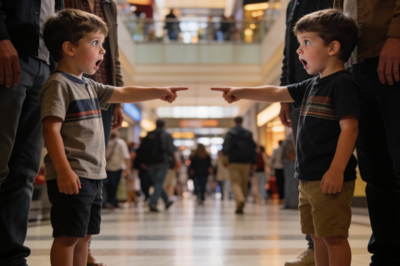 I was at the shopping mall with my 5-year-old son. Suddenly, he…