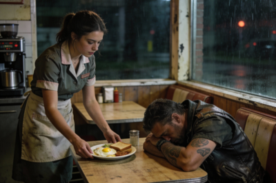 Poor Waitress Helped a Biker and Lost Her Job… But What Happened Next Shocked Everyone