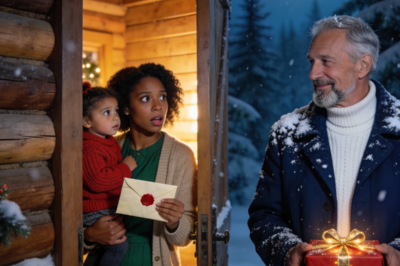 Little Girl Writes a Letter to Santa Claus, Surprised When a Wealthy CEO Appears at Her Doorstep