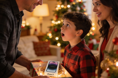 For Christmas, my parents gave my daughter an iPhone. I looked at it and called the POLICE…