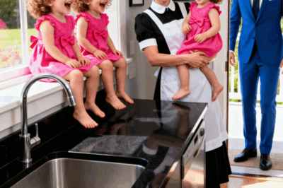 BILLIONAIRE ARRIVED HOME UNANNOUNCED AND SAW THE MAID WITH HIS TRIPLETS — WHAT HE SAW SHOCKED HIM