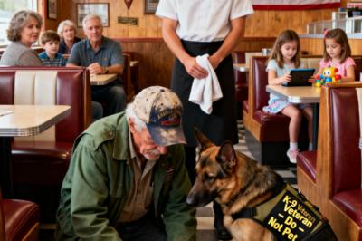 A woman at the table next to us muttered, “It’s disgusting,” loud enough for her kids to hear.