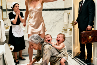 I CAME BACK FROM MY TRIP AND FOUND MY WIFE FORCING MY MOM TO CLEAN THE BATHROOM ON HER KNEES!