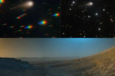 Mars Rover Captures Unprecedented Green Lights Emitting from Interstellar Object 3I/ATLAS, Sparking Global Excitement and Potentially Revolutionizing Our Understanding of Life Beyond Earth and the Nature of Cosmic Phenomena, Challenging Existing Theories and Opening New Avenues for Astrobiological Research and Exploration.