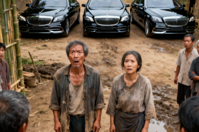 At 36, I Married a Beggar Woman Who Later Bore Me Two Children — Until One Day, Three Luxury Cars Arrived and Revealed Her True Identity, Leaving the Entire Barangay in Shock…