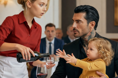 THE MOB BOSS’S DAUGHTER HAD NEVER SPOKEN—UNTIL SHE POINTED AT THE WAITRESS AND WHISPERED, “MOM.”