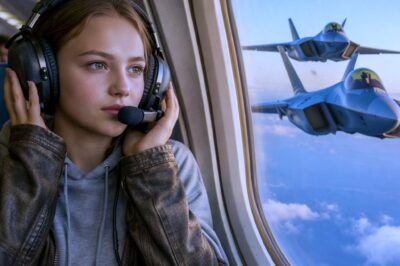 She Was Just a Passenger in Seat 7A, But When the Fighter Jets Arrived, She Knew Their Secret Code