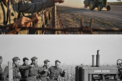 “How German POWs at Camp Concordia in 1943 Learned to Respect American Farming Efficiency After Initially Mocking Slow U.S. Tractors, Realizing That One Farmer Could Feed More People Than Their Entire Village Through Innovative Agricultural Practices”
