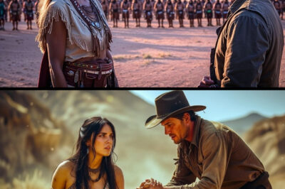 “La Promesa Peligrosa de una Mujer Apache: Una Historia de Confianza, Libertad y el Vínculo Forjado en Sangre entre Nita y el Ranchero Amos Thorne en una Noche de Desesperación y Destino”