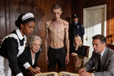 During the Will Reading, the Maid Uncovered the Widow’s Secret — Her Son Was Locked in the Basement