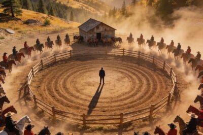 He Gave Water to a Giant Apache Girl — Next Day, 300 Warriors Surrounded His Ranch