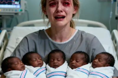 In 1995 he walked out, abandoning her with five Black children: 30 years later, the truth left everyone in shock!