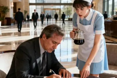 At 8 AM, He Nearly Signed His Own Bankruptcy—Until a Sharp-Eyed Waitress Spotted the Error