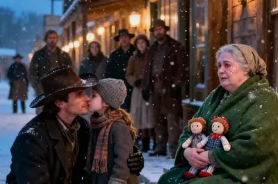 Can We Bring HER Home for Christmas,Daddy?—The Girl Asked,Seeing the Obese Widow Holding Ragdolls