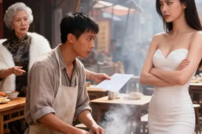 Billionaire’s Grandson pretended to be a street barbecue vendor to Test His Wife’s Family and then..