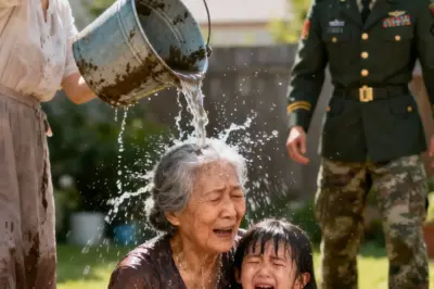Soldier Returns From War… And Catches Wife Pouring Dirty Water On His Own Mother & Daughter