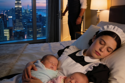 The millionaire’s twin daughters hadn’t slept properly in months—until the housemaid did something no one saw coming.