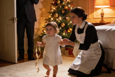The billionaire’s eldest daughter had never taken a step on her own—until the night he discovered the maid doing something that should not have been possible.