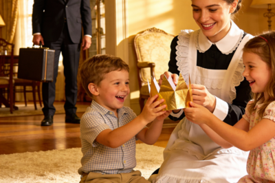 Millionaire Came Home Early — What He Saw His Maid Doing With His Kids Made Him Cry…