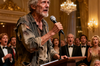 He Invited an Old Beggar to His Gala as a Joke, The Beggar Took the Mic and said this