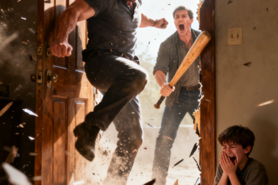 Twenty Minutes Too Long  The sound of the door exploding inward echoed through the phone.  A crash. Wood splintering. Something heavy hitting the floor.  Then Marcus’s voice—low, controlled, dangerous.