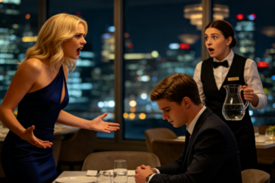 BILLIONAIRE REJECTED AT BLIND DATE— BLACK WAITRESS NEXT TABLE SIGNED TO HIM “YOU DESERVE BETTER”