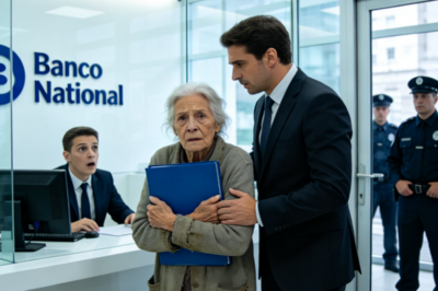 Durante siete años la llamaron “la loca del banco”… hasta que regresó acompañada y la cuenta inexistente hizo temblar al gerente.