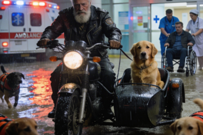 The Aging Biker Who Trained Service Dogs for Wounded Veterans