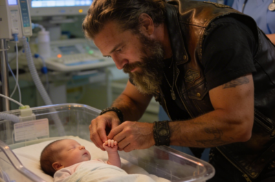 The Biker Who Refused to Leave the NICU for 47 Days