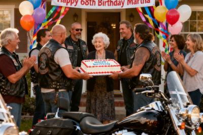 She Quietly Admitted She Had Never Had a Birthday Party — The Next Day, Forty-Three Hells Angels Riders Showed Up