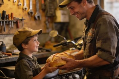 The Shoe-Shining Boy and the Mechanic in Manila