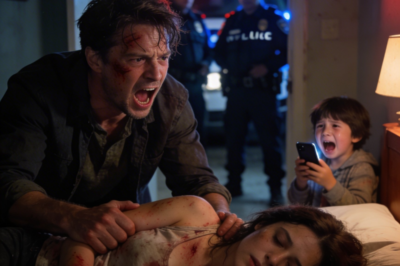 The moment my husband grabbed my hair and dragged me down the hallway, I knew this night would not end like the others.