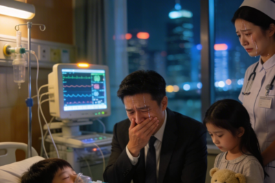 The son of a billionaire had only hours—perhaps mere minutes—left to live.