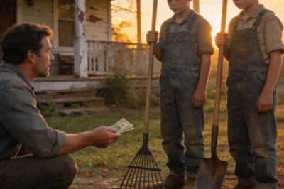 I thought I was only paying $150 to have my garden cleaned… 30 minutes later, I realized I was about to change their lives.