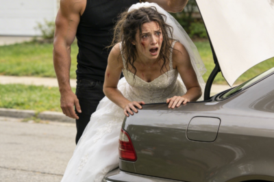 On the day of her wedding, her driver told her to hide… and what she overheard in the darkness changed everything.