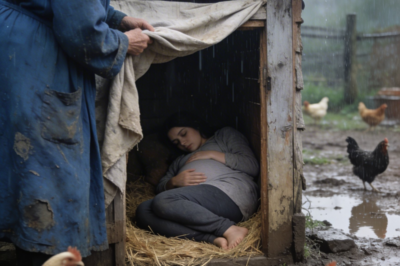 A widow found a pregnant girl hiding under her chicken coop… and made a decision that would change both their lives forever.