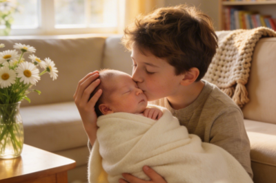 The baby was born without a heartbeat… but when his older brother held him, something happened no one could explain.