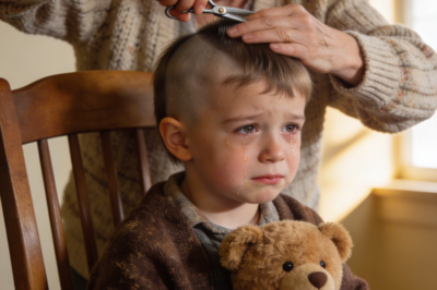 My son Leo has the kind of hair people notice.  Soft golden curls that bounce when he runs, catching the sunlight like strands of spun gold. Strangers smiled at him. Teachers complimented him. To me, those curls were more than just hair—they were part of who he was. Gentle. Bright. Unapologetically himself.